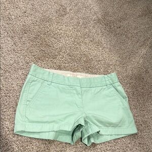 J. Crew Mint Green Shorts